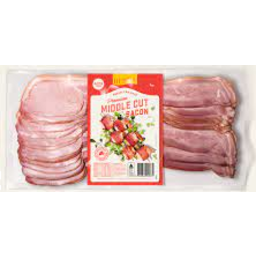 Photo of Hunsa Bacon Middle Cut 1kg