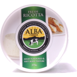 Photo of Alba Ricotta Cheese 375gm
