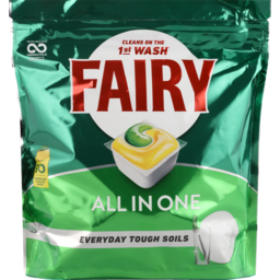 Photo of Fairy All In One Automatic Dishwasher Pouches Lemon 90 Pack