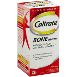 Photo of Caltrate 600 Mg With 500iu Vitamin D 60 Tablets 