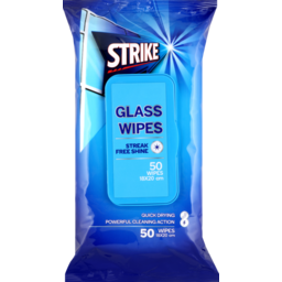 Photo of WW Strike Glass Wipes 50 Wipes