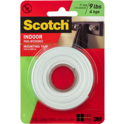 Photo of Scotch® Indoor Mounting Tape 1.3cm X