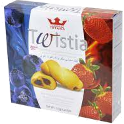 Photo of Twistia Jam Filled Bars Strawberry & Blueberry