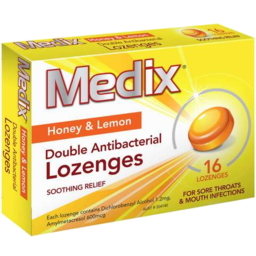 Photo of Medix Loz Hny & Lemon 16s