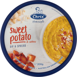 Photo of Chris' Dip 200gm Sweet Potato & Cashew