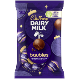 Photo of (T)Cad Dairy Milk Baubles Bag 112gm