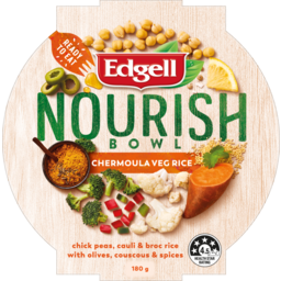 Photo of Edgell Nourish Prepared Meal Bowl Chermoula Veg Rice