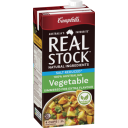 Photo of Campbell's Real Stock Vegetable Salt Reduced   1 Litre