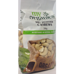 Photo of My Organics Nuts Cashews Dry Roasted