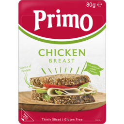 Photo of Primo Thinly Sliced Chicken Breast 80g