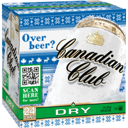 Photo of Canadian Club Dry 24 X 375ml Winter Theme 24.0x375ml