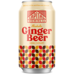 Photo of Capital Brewing Alcoholic Ginger Beer Can