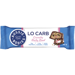 Photo of Aussie Bodies Lo Carb Bar Rocky Road 40gm
