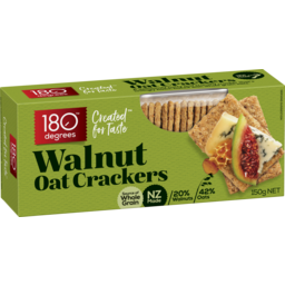Photo of 180 Degrees Oat Cracker Walnut 150g