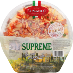 Photo of Romano's Pizza Supreme 400g
