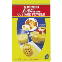 Photo of Nurses Custard Powder Fullcream (375g)