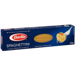 Photo of Barilla Spaghettini No3 500gm