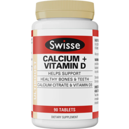 Photo of Swisse Ultiboost Calcium + Vitamin D 90 Pack