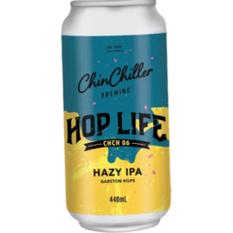 Photo of ChinChiller Brewing Hop Life Hazy IPA Garston Hops