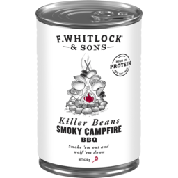 Photo of F. Whitlock & Sons® Killer Beans Smoky Campfire BBQ 420g