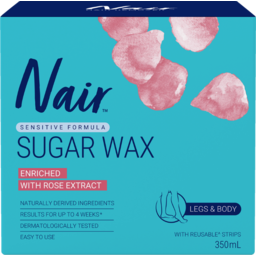 Photo of Nair Sugar Wax | Sensitive Hair Removal | Legs & Body | 350ml 508g