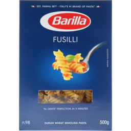 Photo of Barilla Pasta Fusilli N. 98g