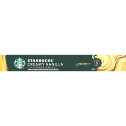 Photo of Starbucks Creamy Vanilla Coffee Capsules 10 Pack 52g