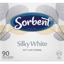 Photo of Sorbent Soft White Facial Tissues 90 Pack
