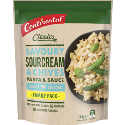 Photo of Continental Classics Pasta & Sauce Sour Cream & Chives Family Pack 145g Serves 4 145g