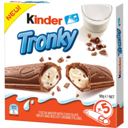 Photo of Kinder Tronky Biscuit Bar Multi Pack 5 Pack