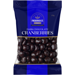 Photo of Frederick Street Finest Cranberries dark chocolate
