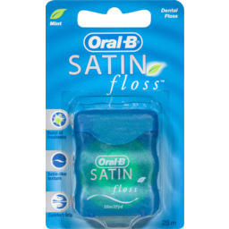 Photo of Oral-B Satin Floss Dental Floss Mint 25m 27m