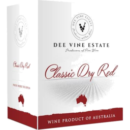 Photo of Dee Vine Estate Classic Dry Red