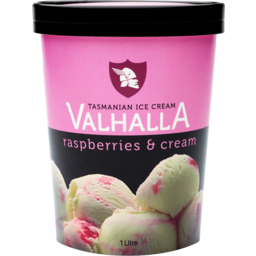 Photo of Valhalla Ice Cream Raspberries & Cream