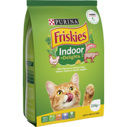 Photo of Purina Friskies Adult Indoor Delights Dry Cat Food 2.5kg 2.5kg
