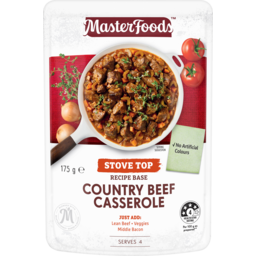 Photo of Masterfoods Recipe Base Country Beef Casserole 175g