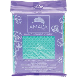 Photo of Amala Sponge - Magic Cloth (3 pack)