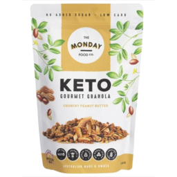 Photo of The Monday Food Co Keto Gourmet Granola Crunchy Peanut Butter