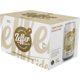 Photo of Zeffer Apple Crumble Cider 6x330ml Cans