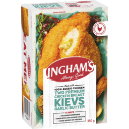 Photo of Ingham's Chicken Breast Kiev Garlic Butter 350g