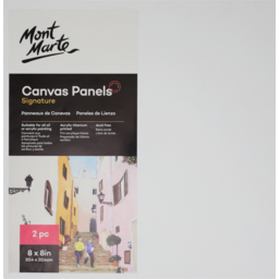 Photo of Mm Signature Canvas Panels 2pc 20.4 X 20.4cm
