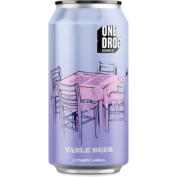 Photo of One Drop Table Beer Can