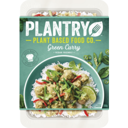 Photo of Plantry Plant Based Green Curry Frozen Meal 350g 350g
