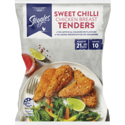 Photo of Steggles Chicken Breast Tenders Sweet Chilli 1kg