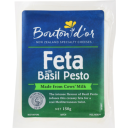 Photo of Bouton D'or Cheese Feta Basil Pesto 150g