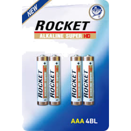 Photo of Rocket Battery Alkaline Aaa 4pk