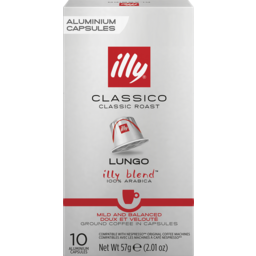 Photo of Illy Coffee Capsules Lungo Classico Classic Roast 10 Pack For Nespresso®* Machines