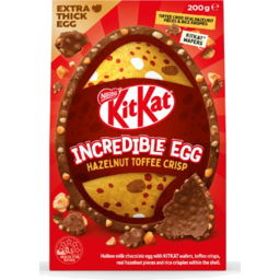Photo of Nestle Kitkat Incredible Egg Hazelnut Toffee 200gm