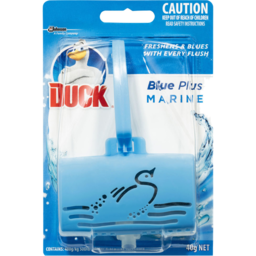 Photo of Duck Blue Plus Solid Toilet Rim Block 40g