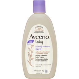 Photo of Aveeno Baby Calming Comfort Lavender And Vanilla Scented Bath